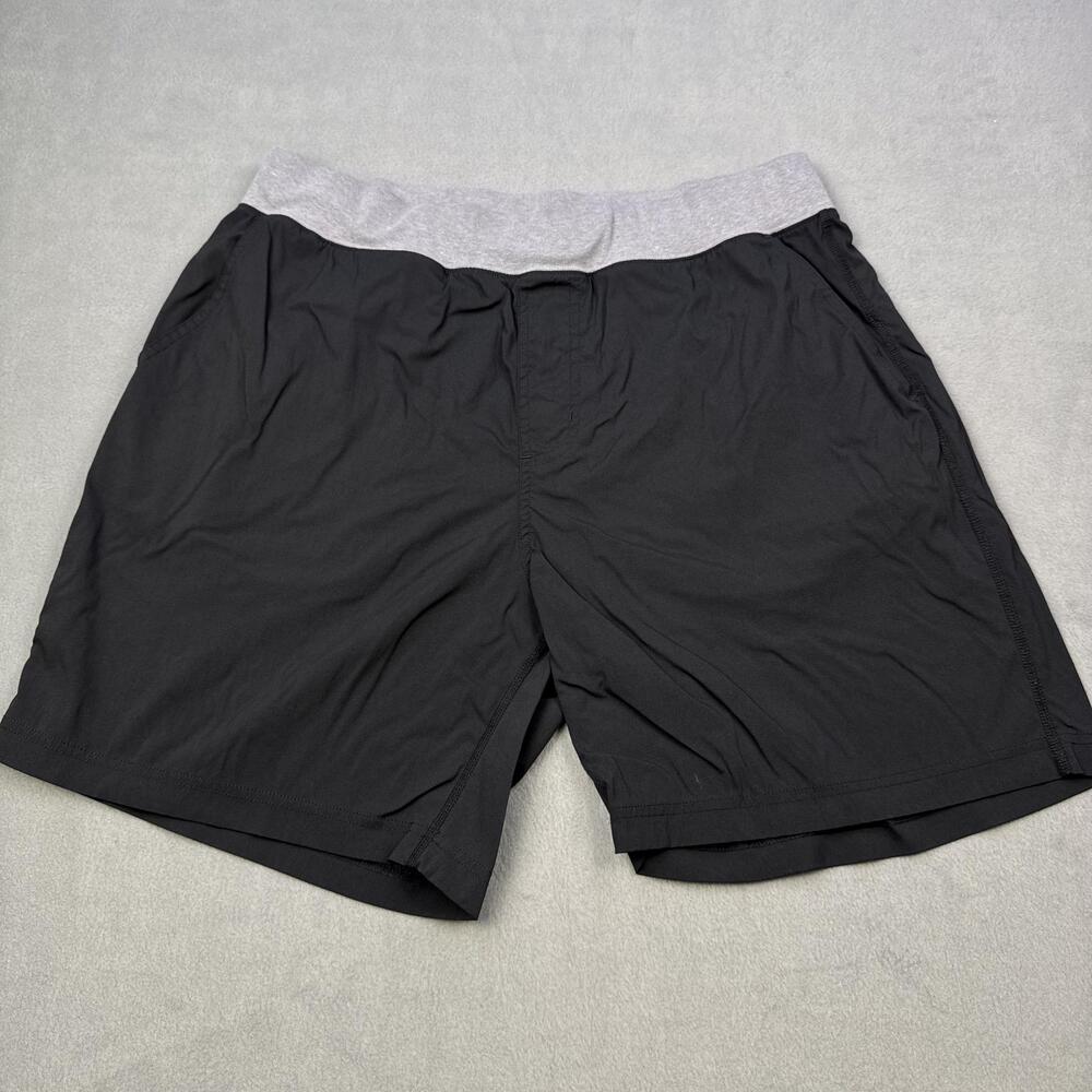 Rhone Shorts Mens 36 Black Performance Stretch 8 Inseam Running Athletic